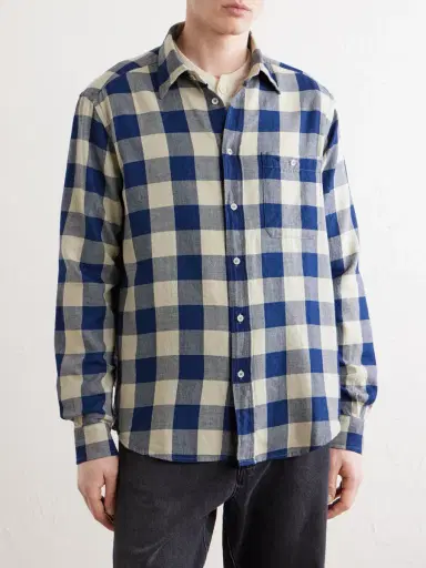 Barena Checked Cotton-Twill Shirt - Men | Thumbnail 3 Barena Checked Cotton-Twill Shirt - Men | Thumbnail 3