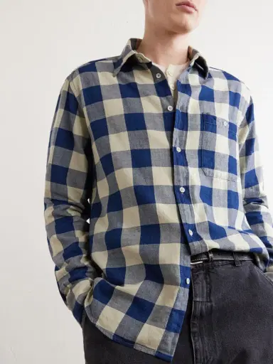 Barena Checked Cotton-Twill Shirt - Men | Thumbnail 6 Barena Checked Cotton-Twill Shirt - Men | Thumbnail 6