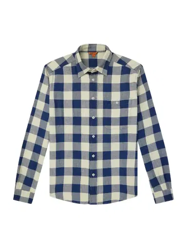 Barena Checked Cotton-Twill Shirt - Men | Thumbnail 1 Barena Checked Cotton-Twill Shirt - Men | Thumbnail 1