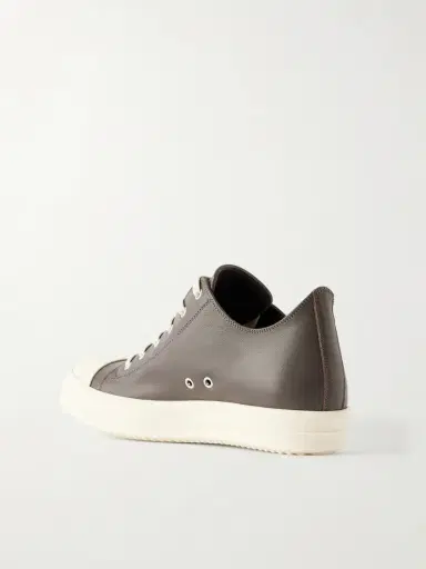 Rick Owens Ramones Leather and Rubber Sneakers - Men | Thumbnail 4