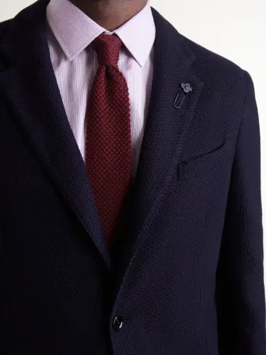 Lardini Honeycomb-Knit Wool Blazer - Men | Thumbnail 5 Lardini Honeycomb-Knit Wool Blazer - Men | Thumbnail 5
