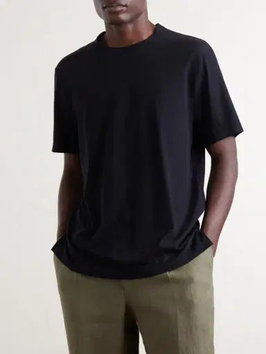 James Perse Luxe Cotton Jersey T-Shirt - Men | Thumbnail 3 James Perse Luxe Cotton Jersey T-Shirt - Men | Thumbnail 3