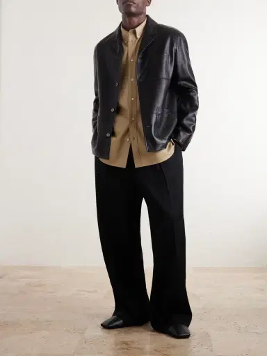 Loewe Workwear Leather Jacket - Men | Thumbnail 2 Loewe Workwear Leather Jacket - Men | Thumbnail 2
