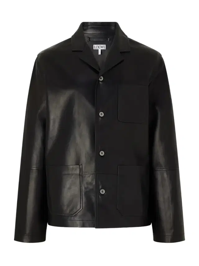 Loewe Workwear Leather Jacket - Men