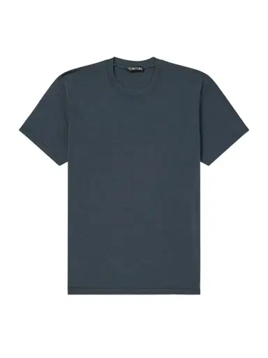 Tom Ford Lyocell and Cotton-Blend T-Shirt - Men | Thumbnail 1 Tom Ford Lyocell and Cotton-Blend T-Shirt - Men | Thumbnail 1