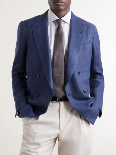 Canali 8cm Silk-Jaquard Tie - Men | Thumbnail 2 Canali 8cm Silk-Jaquard Tie - Men | Thumbnail 2