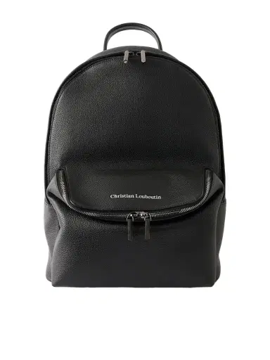 Christian Louboutin Stoic Logo-Embossed Leather Backpack - Men | Thumbnail 1 Christian Louboutin Stoic Logo-Embossed Leather Backpack - Men | Thumbnail 1