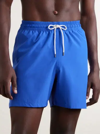 Polo Ralph Lauren Traveler Straight-Leg Mid-Length Recycled Swim Shorts - Men | Thumbnail 2 Polo Ralph Lauren Traveler Straight-Leg Mid-Length Recycled Swim Shorts - Men | Thumbnail 2