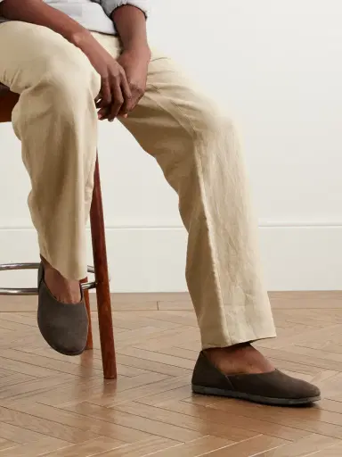 Stòffa Suede Slippers - Men | Thumbnail 2