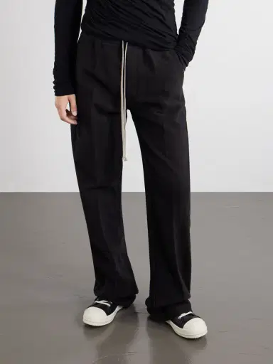 Rick Owens Ramones Full-Grain Leather and Rubber Sneakers - Men | Thumbnail 2 Rick Owens Ramones Full-Grain Leather and Rubber Sneakers - Men | Thumbnail 2