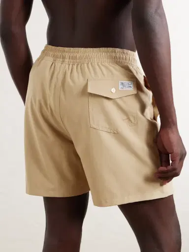 Polo Ralph Lauren Traveler Straight-Leg Mid-Length Recycled Swim Shorts - Men | Thumbnail 3