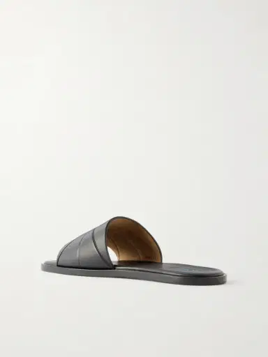 Loewe Origami Leather Sandals - Men | Thumbnail 3 Loewe Origami Leather Sandals - Men | Thumbnail 3