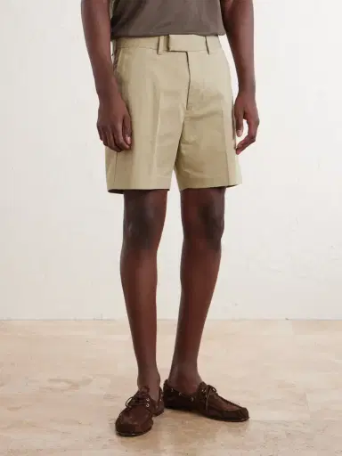 Tom Ford Straight-Leg Cotton-Blend Twill Shorts - Men | Thumbnail 3 Tom Ford Straight-Leg Cotton-Blend Twill Shorts - Men | Thumbnail 3
