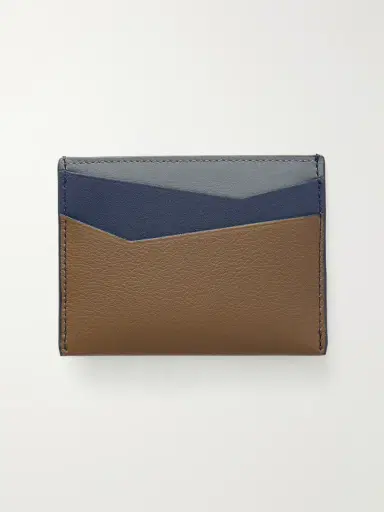 Loewe Puzzle Anagram-Debossed Panelled Leather Cardholder - Men | Thumbnail 2 Loewe Puzzle Anagram-Debossed Panelled Leather Cardholder - Men | Thumbnail 2