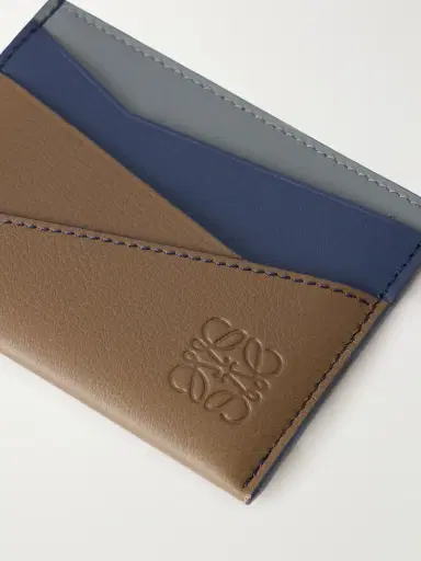Loewe Puzzle Anagram-Debossed Panelled Leather Cardholder - Men | Thumbnail 3 Loewe Puzzle Anagram-Debossed Panelled Leather Cardholder - Men | Thumbnail 3