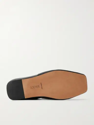 Loewe Origami Leather Slippers - Men | Thumbnail 3