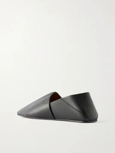 Loewe Origami Leather Slippers - Men | Thumbnail 4