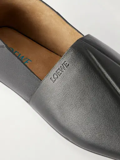 Loewe Origami Leather Slippers - Men | Thumbnail 5