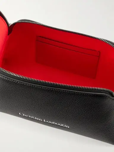 Christian Louboutin Canopy Logo-Embossed Leather Pouch - Men | Thumbnail 4 Christian Louboutin Canopy Logo-Embossed Leather Pouch - Men | Thumbnail 4