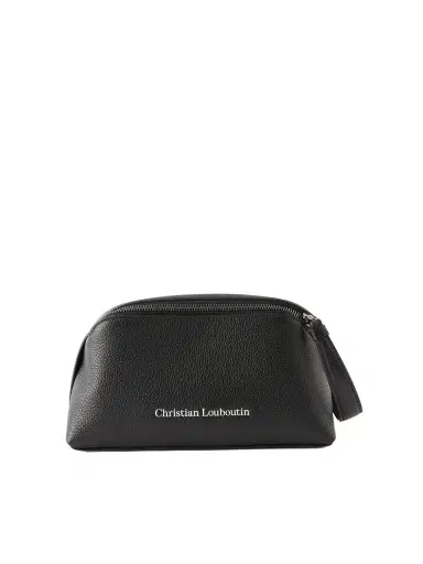 Christian Louboutin Canopy Logo-Embossed Leather Pouch - Men | Thumbnail 1 Christian Louboutin Canopy Logo-Embossed Leather Pouch - Men | Thumbnail 1