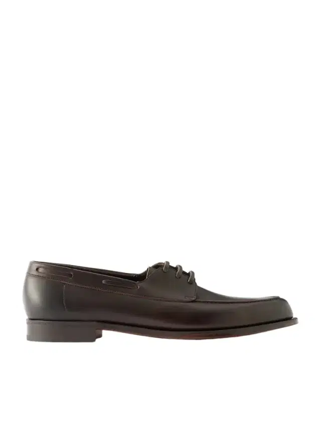 Edward Green Saltash Leather Boat Shoes - Men