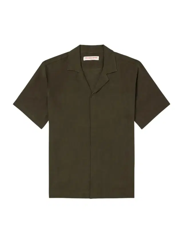 Maitan II Camp-Collar Linen Shirt - Men