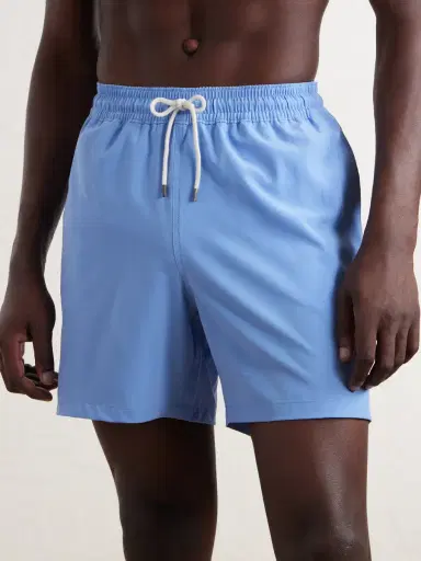 Polo Ralph Lauren Traveler Straight-Leg Mid-Length Recycled Swim Shorts - Men | Thumbnail 2 Polo Ralph Lauren Traveler Straight-Leg Mid-Length Recycled Swim Shorts - Men | Thumbnail 2