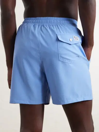 Polo Ralph Lauren Traveler Straight-Leg Mid-Length Recycled Swim Shorts - Men | Thumbnail 3 Polo Ralph Lauren Traveler Straight-Leg Mid-Length Recycled Swim Shorts - Men | Thumbnail 3