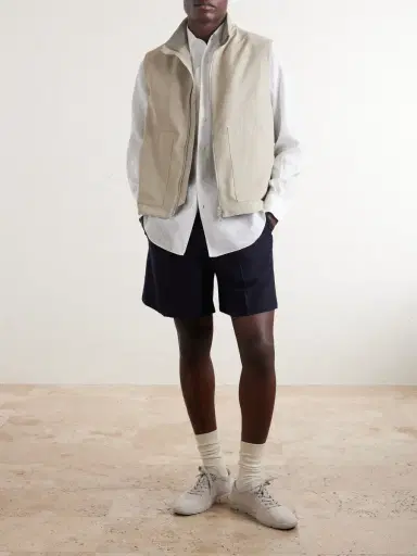 Lardini Cotton-Blend Gilet - Men | Thumbnail 2 Lardini Cotton-Blend Gilet - Men | Thumbnail 2