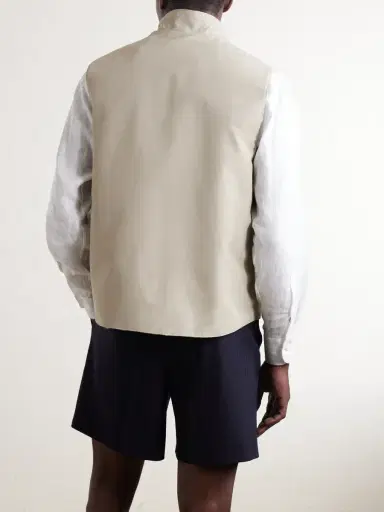 Lardini Cotton-Blend Gilet - Men | Thumbnail 4 Lardini Cotton-Blend Gilet - Men | Thumbnail 4