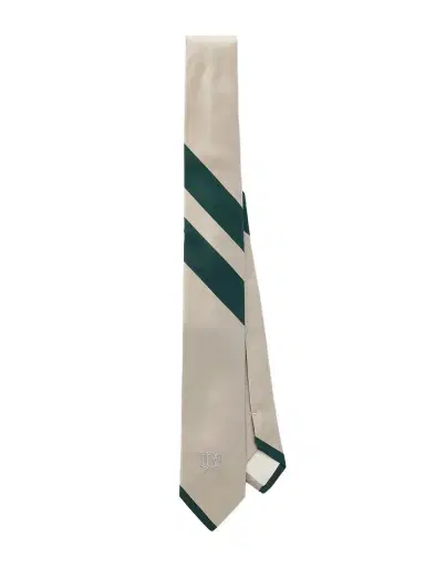 Enfants Riches Déprimés 7cm Foxhole Logo-Embroidered Silk-Shantung Tie - Men | Thumbnail 1