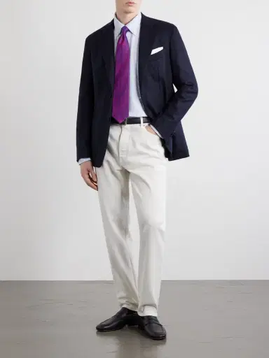 Caruso Aida Wool and Cashmere-Blend Twill Blazer - Men | Thumbnail 2 Caruso Aida Wool and Cashmere-Blend Twill Blazer - Men | Thumbnail 2