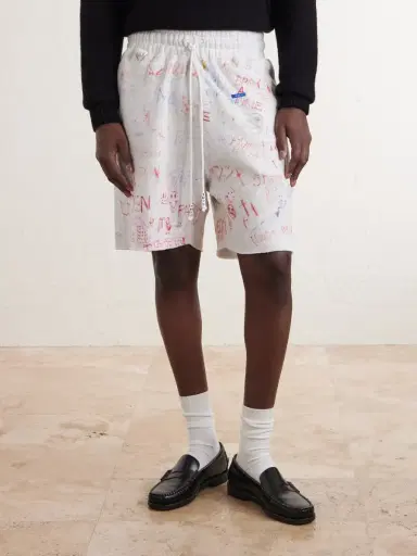 Paly Hollywood Joshua Tree Printed Cotton-Jersey Shorts - Men | Thumbnail 3