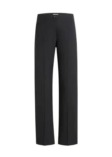 Khaite Mita Pant In Black Wool | Thumbnail 1 Khaite Mita Pant In Black Wool | Thumbnail 1