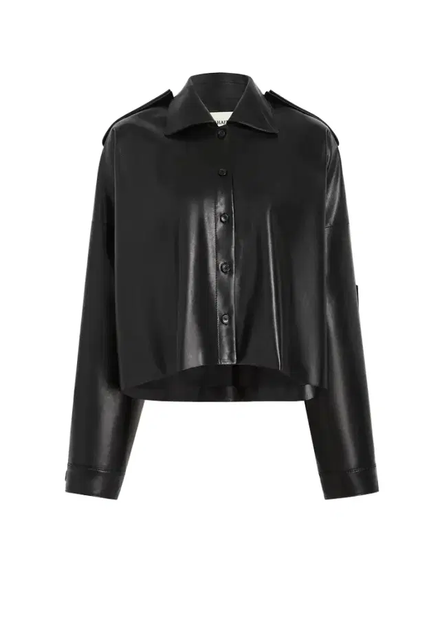 Bodine Top In Black Leather