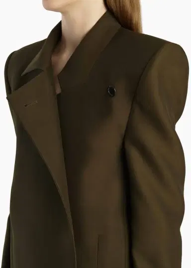 Khaite Armair Jacket In Dark Olive | Thumbnail 5 Khaite Armair Jacket In Dark Olive | Thumbnail 5