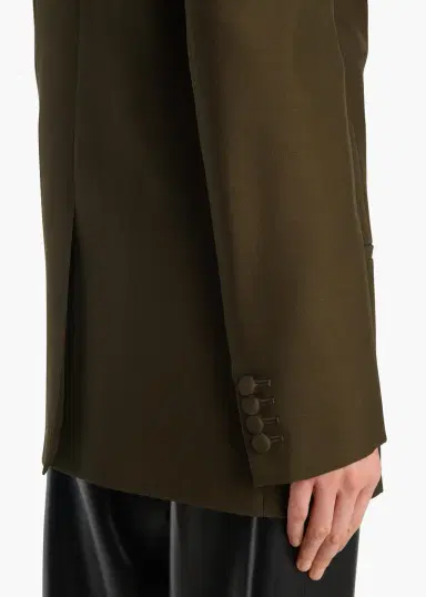 Khaite Armair Jacket In Dark Olive | Thumbnail 6 Khaite Armair Jacket In Dark Olive | Thumbnail 6