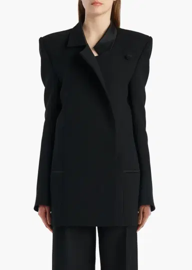 Khaite Armair Jacket In Black | Thumbnail 3