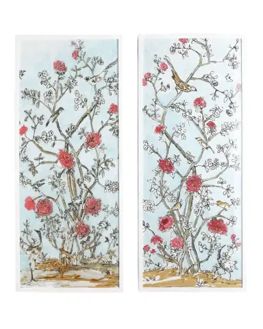 Wendover Art Group Modern Chinoiserie Diptych | Thumbnail 1 Wendover Art Group Modern Chinoiserie Diptych | Thumbnail 1