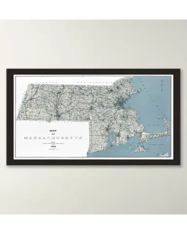 Wendover Art Group Chart of Massachusetts and Coast | Thumbnail 2