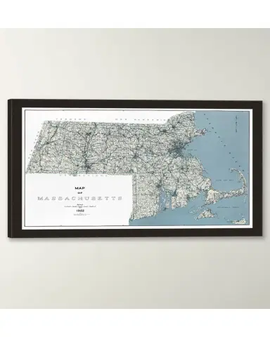 Wendover Art Group Chart of Massachusetts and Coast | Thumbnail 3