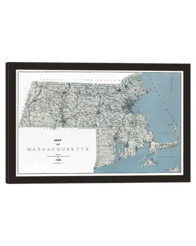 Wendover Art Group Chart of Massachusetts and Coast | Thumbnail 1