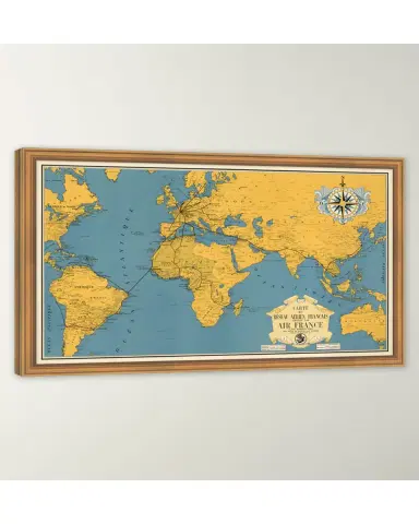 Wendover Art Group French Air Map | Thumbnail 3 Wendover Art Group French Air Map | Thumbnail 3
