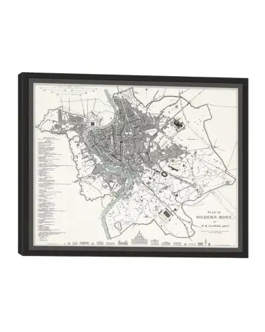 Wendover Art Group Italian Map Series - Rome | Thumbnail 1
