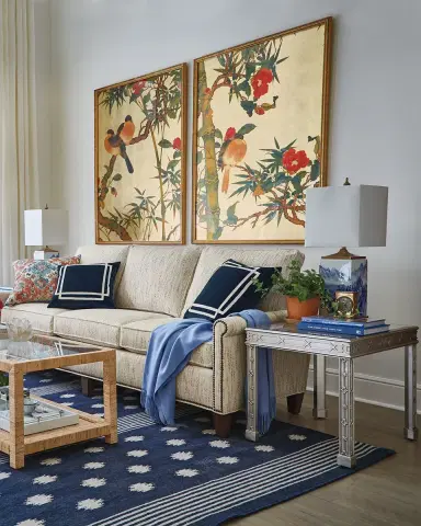 Wendover Art Group "Bamboo Garden Birds" Giclee Wall Art, Set of 2 | Thumbnail 2 Wendover Art Group "Bamboo Garden Birds" Giclee Wall Art, Set of 2 | Thumbnail 2
