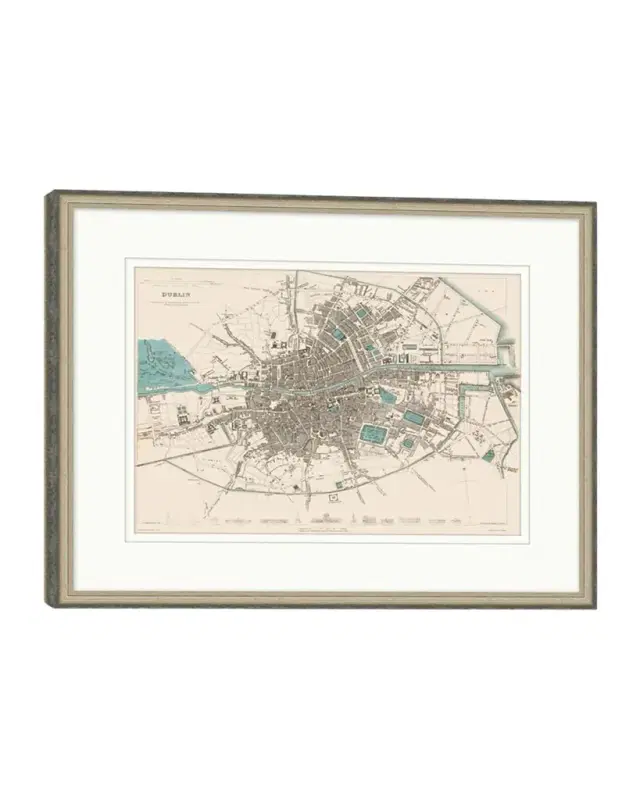 Wendover Art Group European Map - Dublin