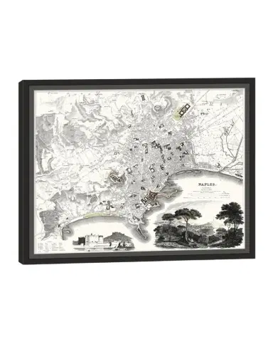 Wendover Art Group Italian Map Series - Naples | Thumbnail 1