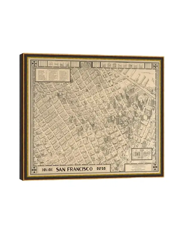 Wendover Art Group San Francisco Map