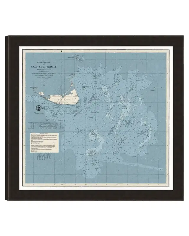 Wendover Art Group Chart of Nantucket