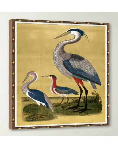 Wendover Art Group "Majestic Cranes on Gold II" Giclee Art | Thumbnail 3 Wendover Art Group "Majestic Cranes on Gold II" Giclee Art | Thumbnail 3